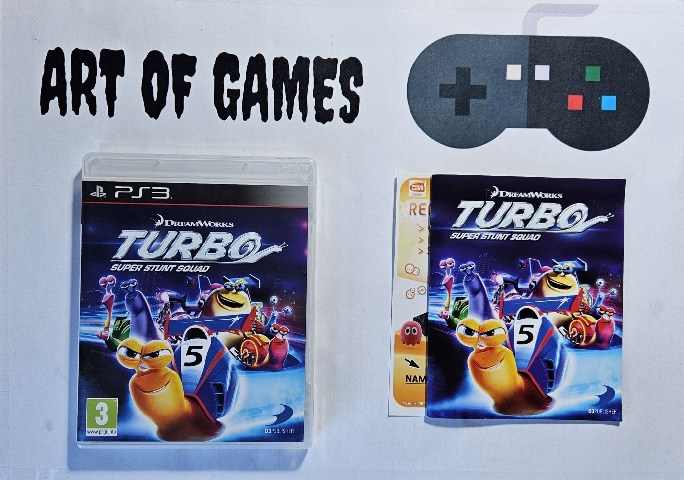 Gra Turbo Super Stunt Squad Ps3 Playstation 3 Dla dzieci