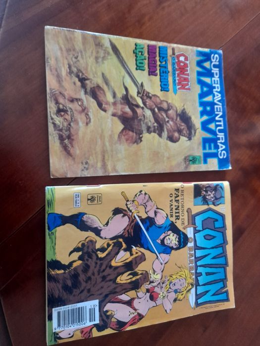 Livros de superaventuras Conan