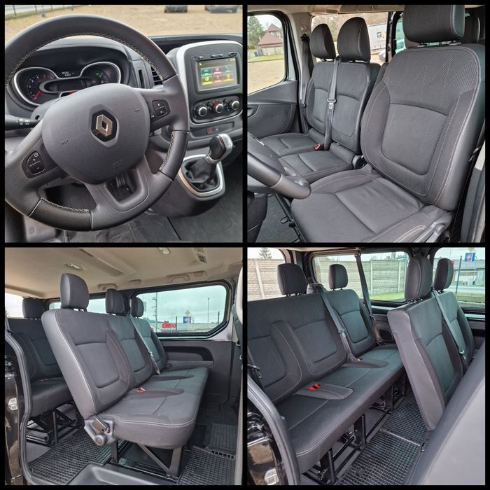 BUS 9 OSOBOWY Renault Trafic AUTOMAT NA WYNAJEM Wesela z kierowcą