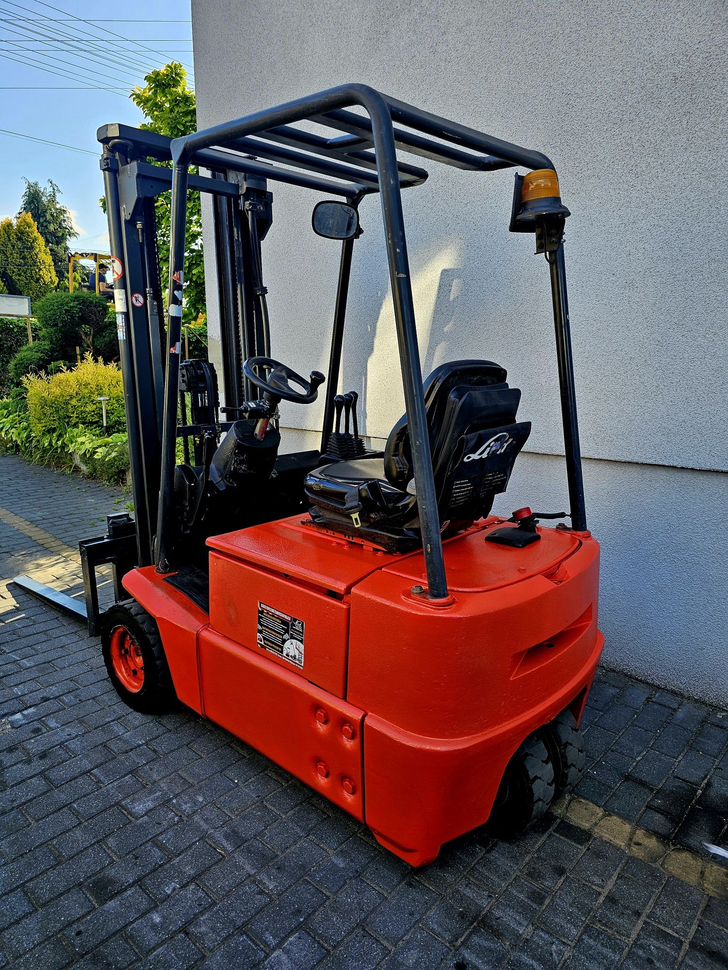 Wózek widłowy FENWICK-LINDE E15Z-02 1500kg TRIPLEX 4675mm 2007 Rok