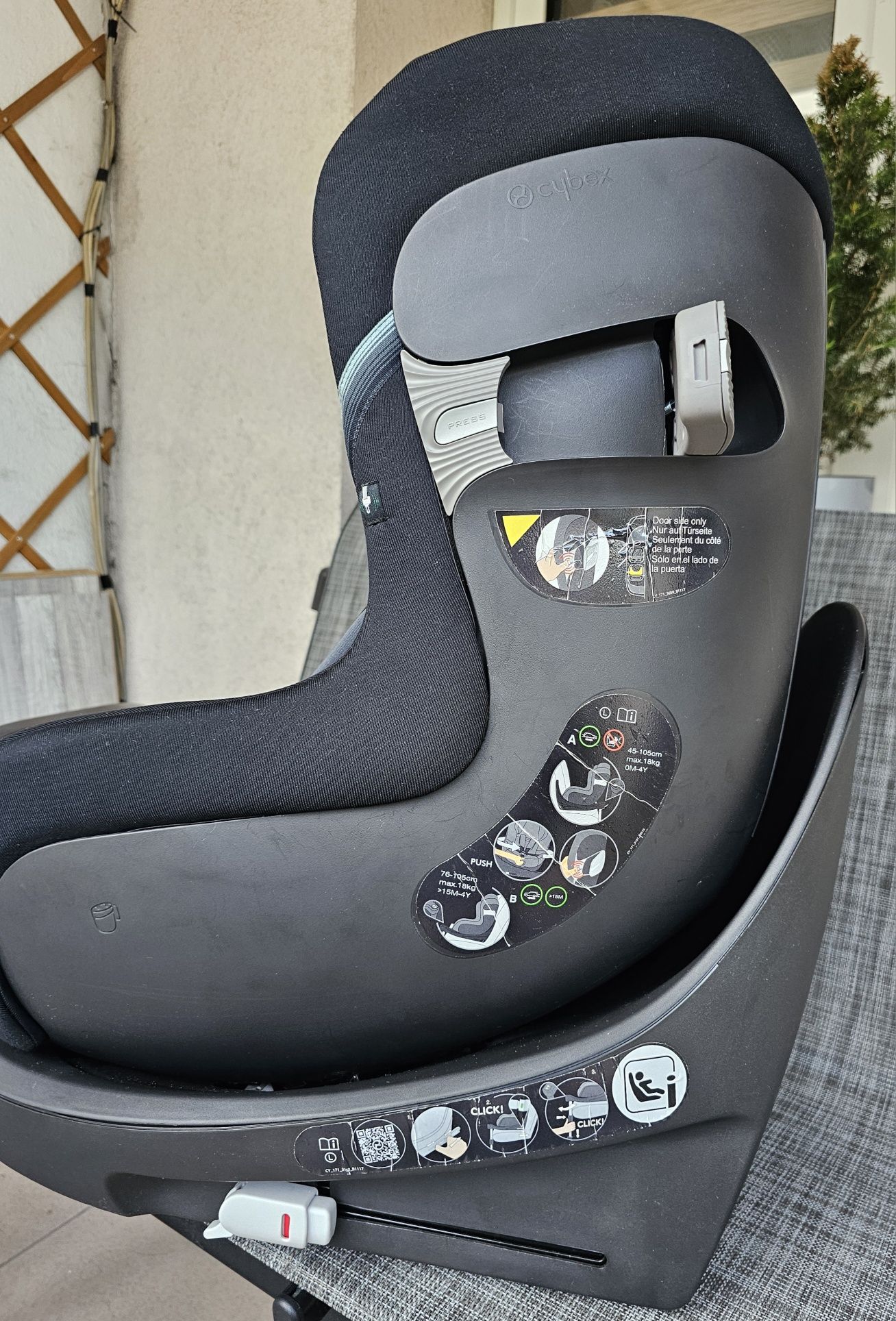 Fotelik Cybex Sirona S i -Size 360°  0 - 4 lata