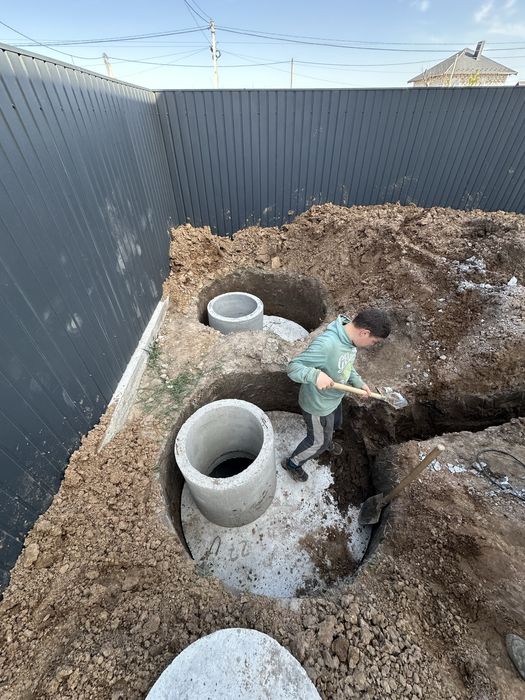 Септик під ключ, вигрибние ями, дренажние поля,