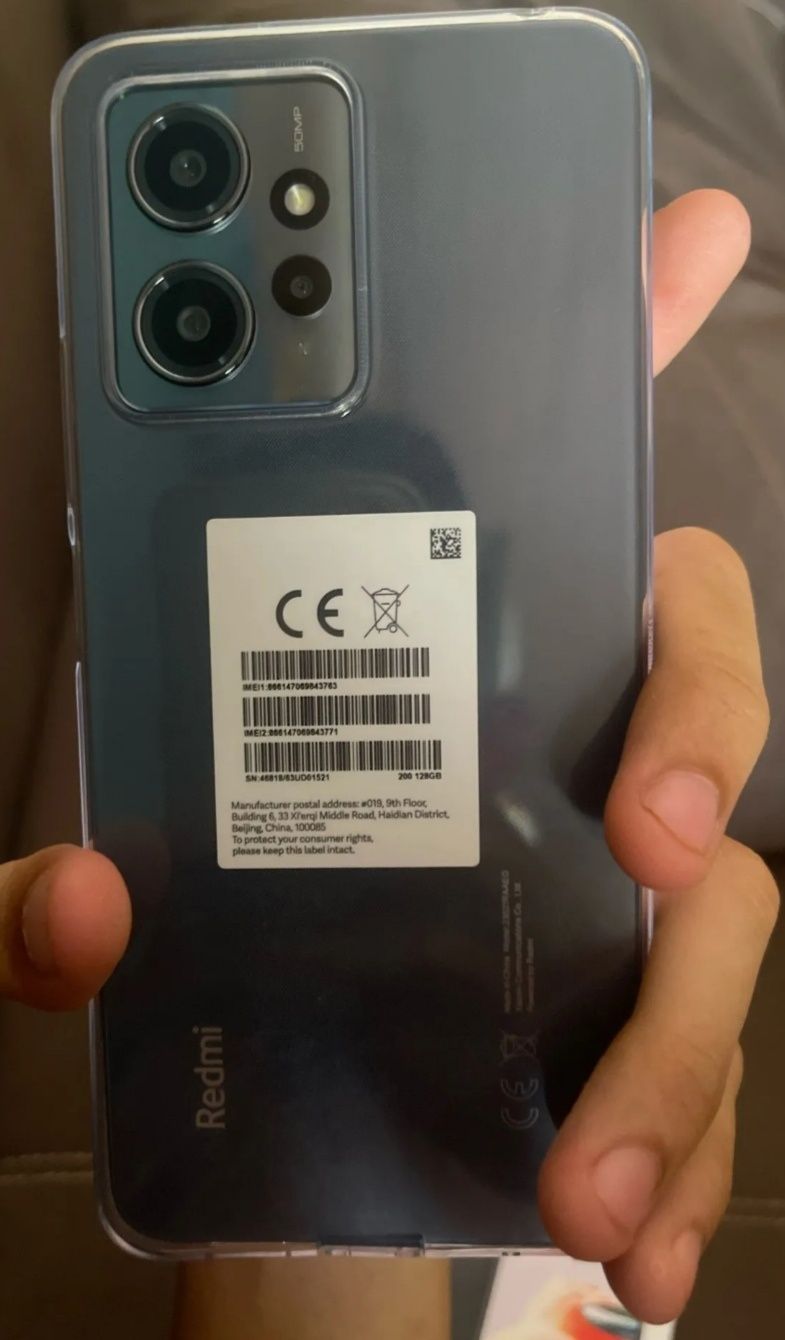 Смартфон Xiaomi Redmi Note 12 8/256GB Gray