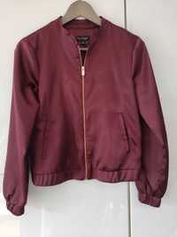 Burgundowy bluza kurtka bomberka Miss Selfridge rozmiar 36