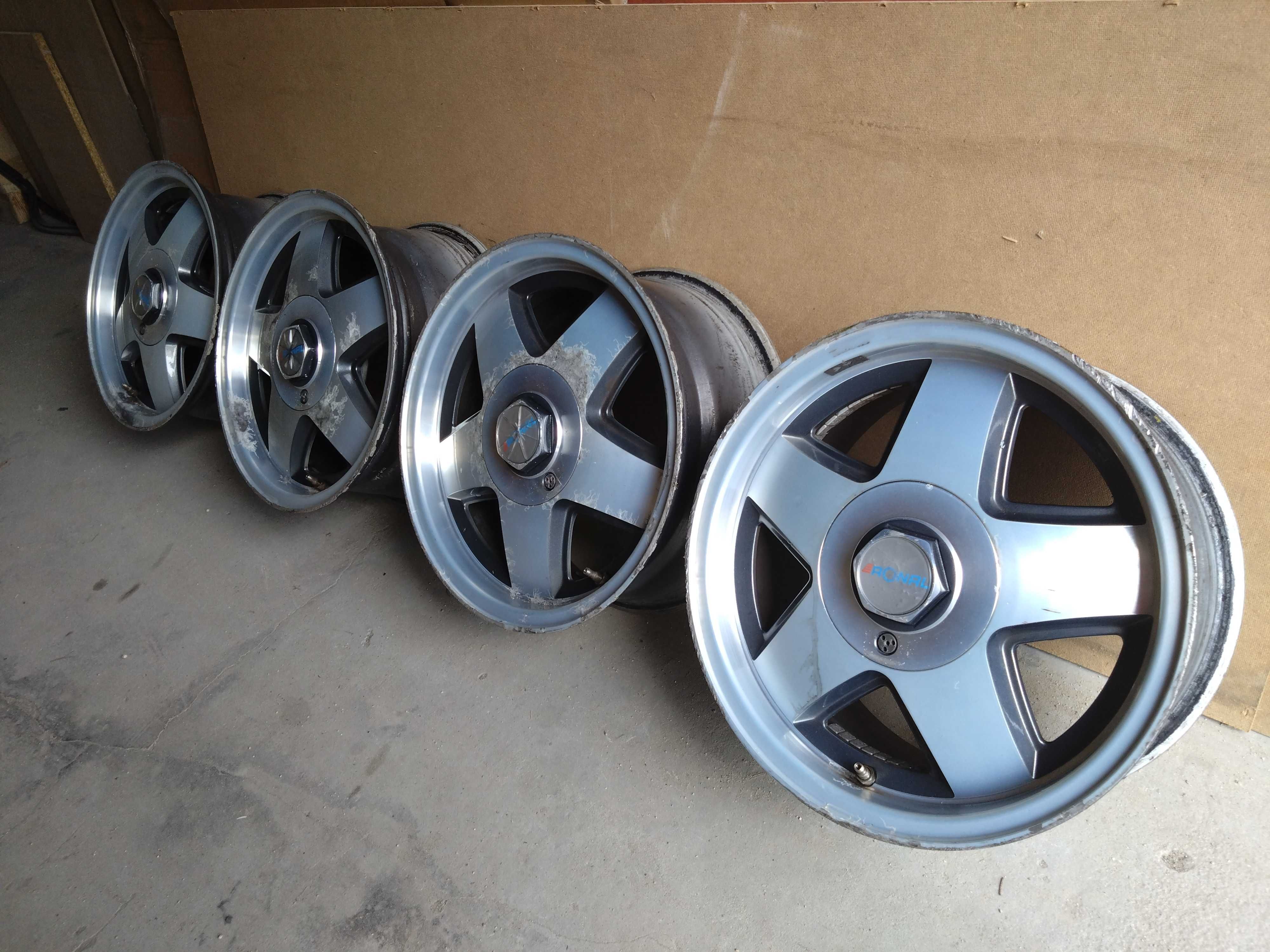 klasyczne felgi Ronal 15x7 et40 Audi 100 german style 5X112