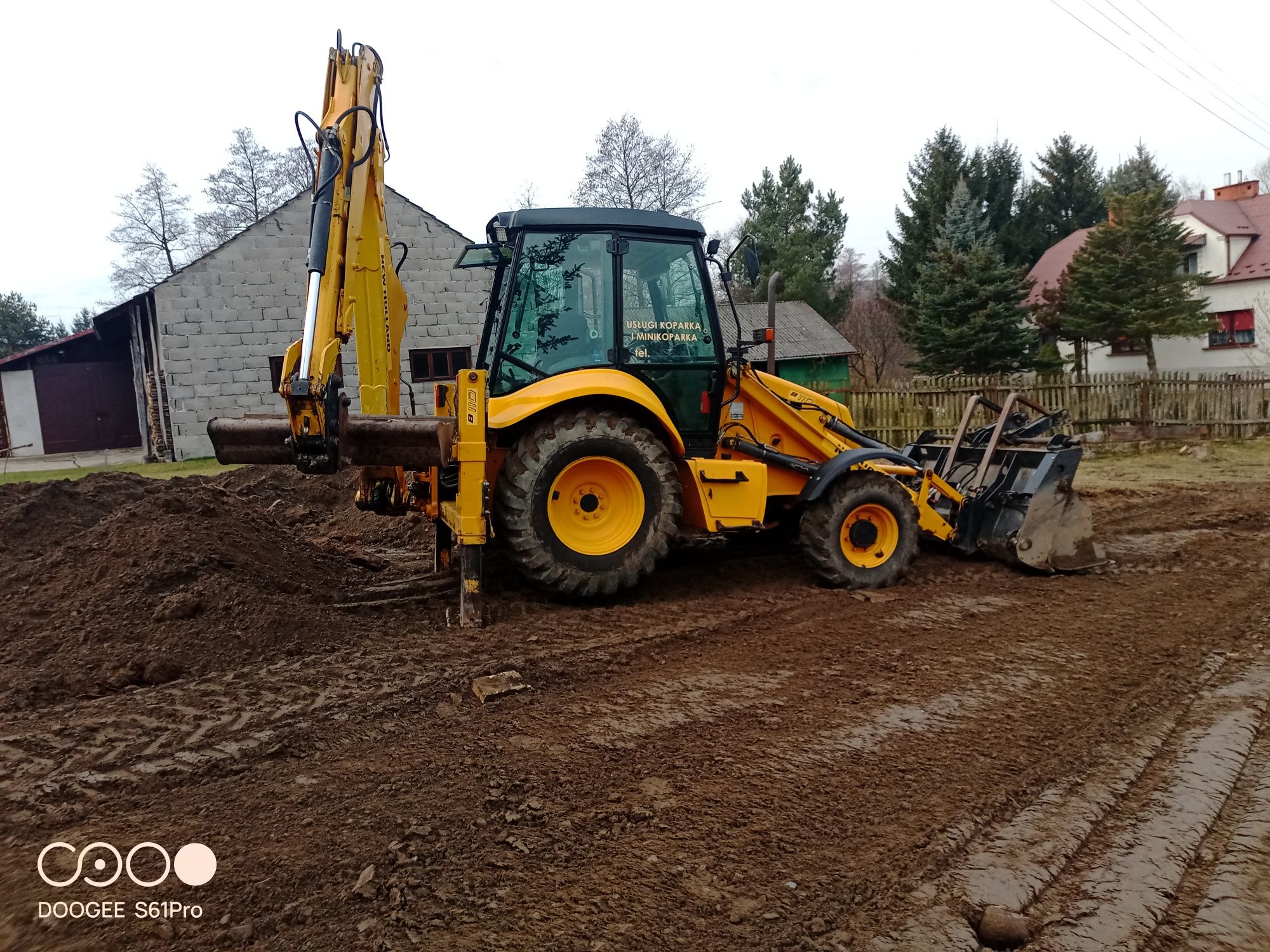 Koparko ładowarka New holland LB 110 ,