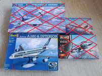 Пластикові моделі в масштабах 1/144, 1/72, 1/48