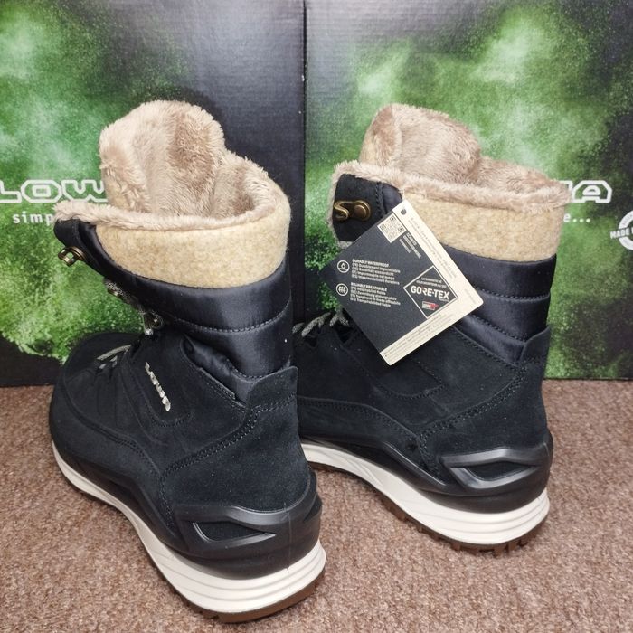 38,39,40. Жіночі зимові черевики Lowa Calceta Evo Gore-tex Ws black