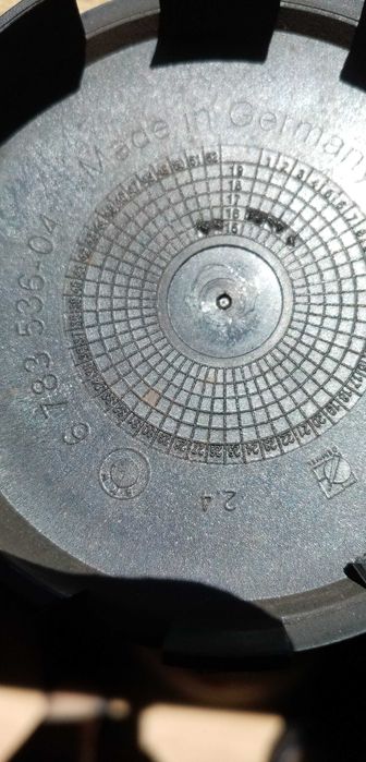 Centro de jante original BMW