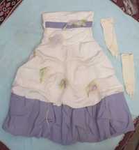 Платье сукня бальное нарядное на девочку 10-15лет