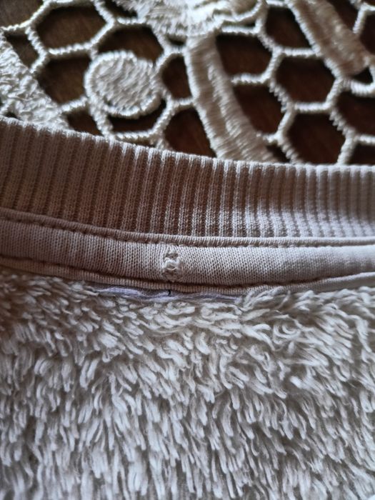 Ciepła bluza z misia rozm 128.