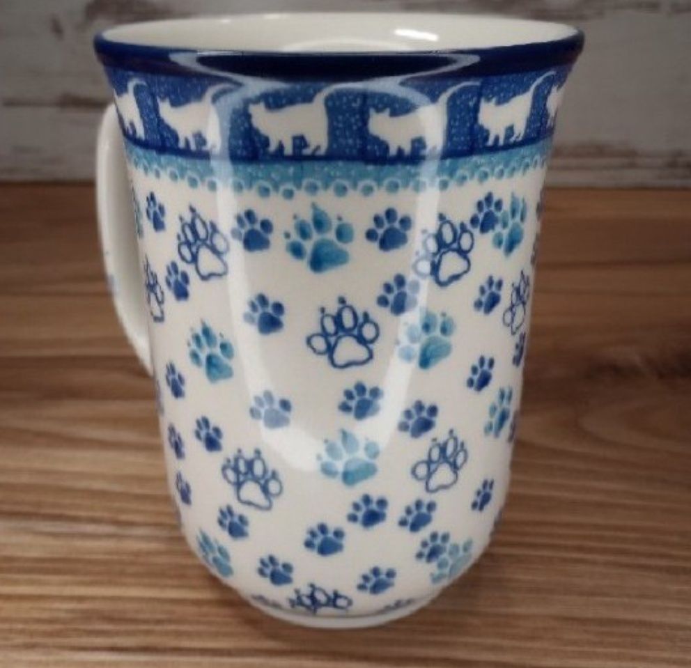 Kubek ceramiczny Wysoki 0,5L Filemon ceramika Bolesławiec