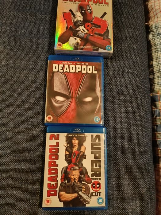 Pack "Deadpool" + "Deadpool 2" em blu ray (portes grátis)