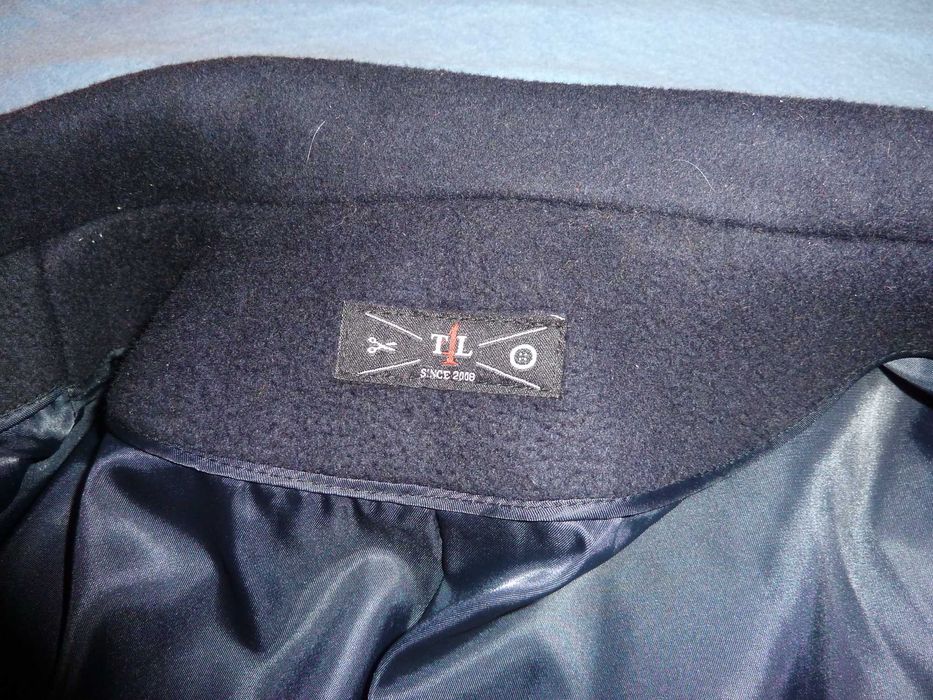 Sobretudo curto caxemira não usado T4L XXL