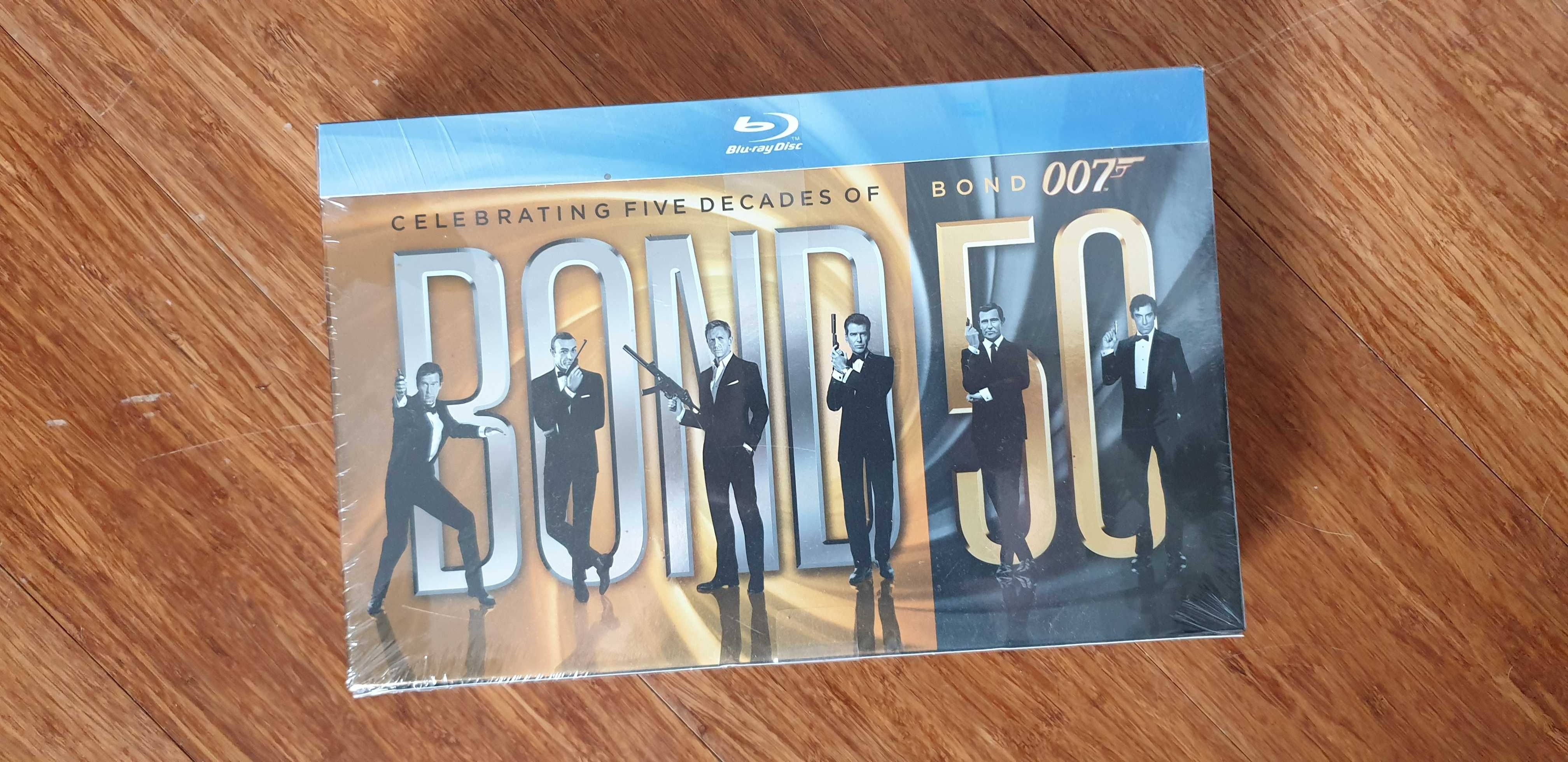 James Bond 007, kolekcja 50 - 23 filmy, blue ray