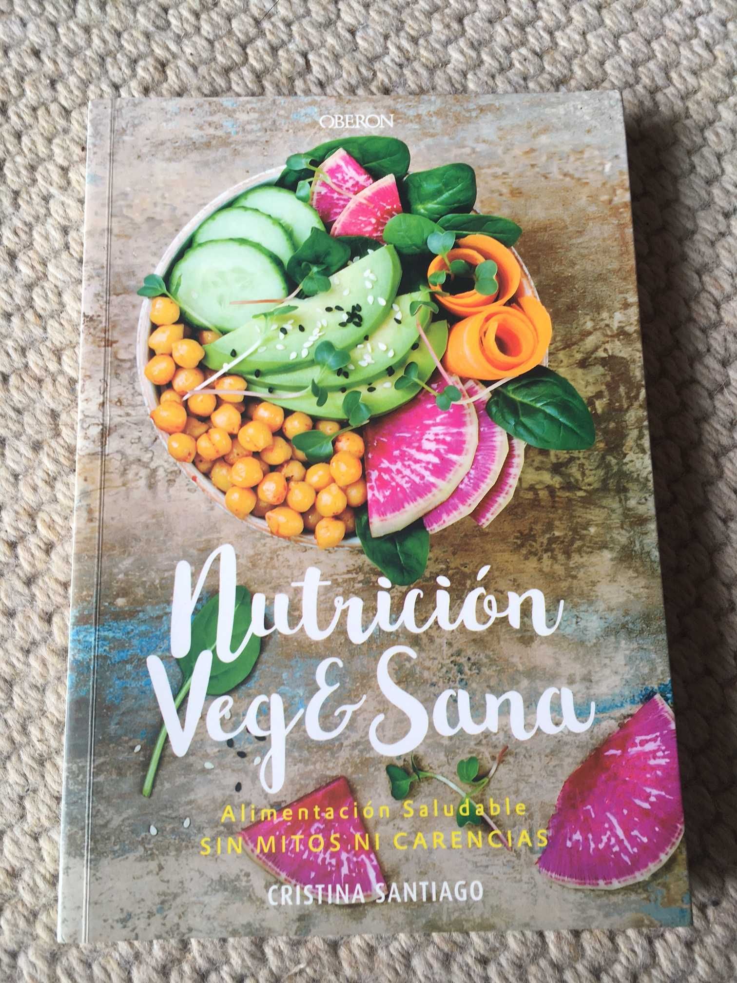 Livro NUTRICION VEG & SANA, de Cristina Santiago