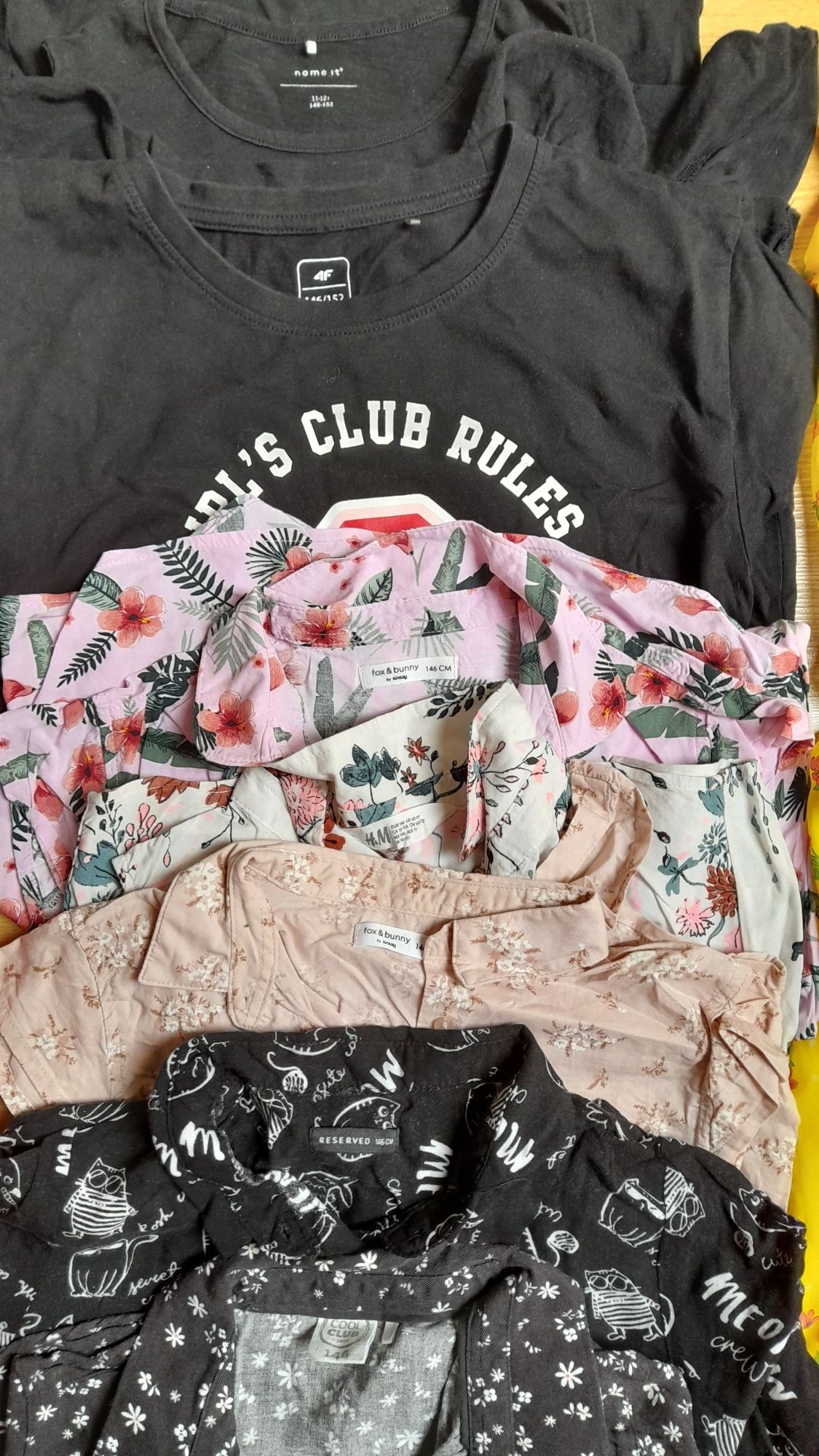 Paka dla dziewczynki 146-152 na 10-12 lat h&m sinsay gap reserved 4f