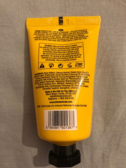 Dr. Botanicals Lemon Superfood Rescue Butter masło balsam do ciała