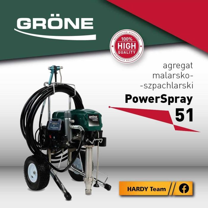 Agregat malarsko Szpachlarski Do gładzi Grone Power Spray 51