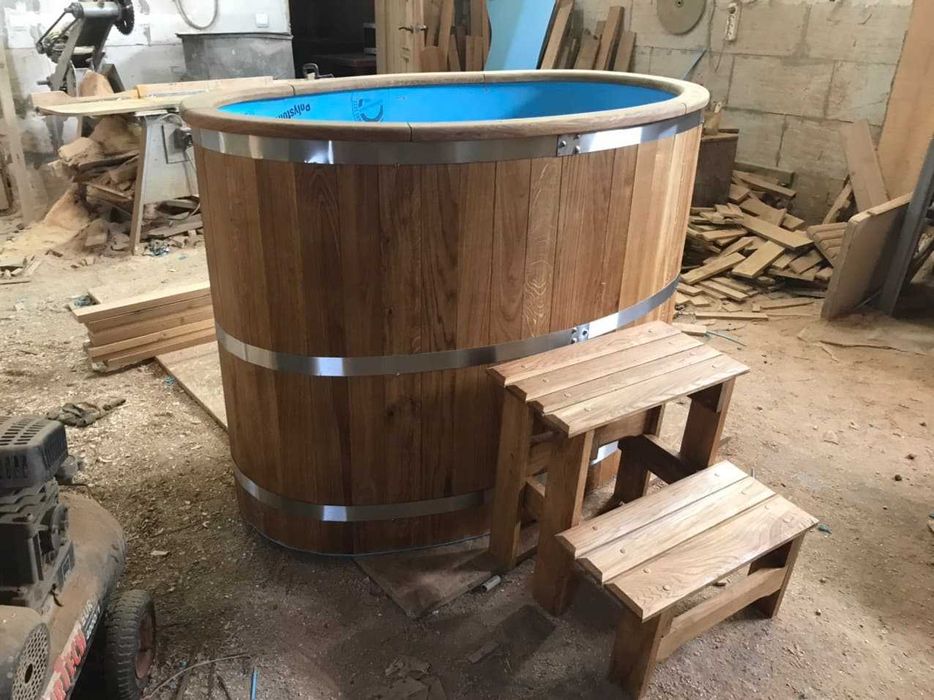 Продам купель дубовая с вставкой 140-90