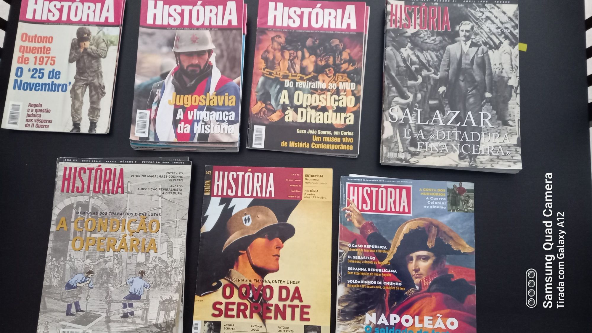 Revista Historia pack com 22 revistas de 1995 a 2005a