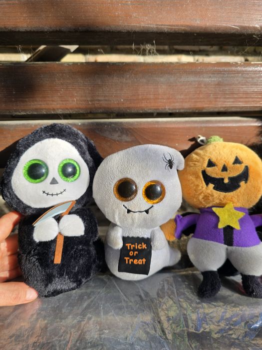 Игрушки  Helloween, ty,привидение жнец,лот