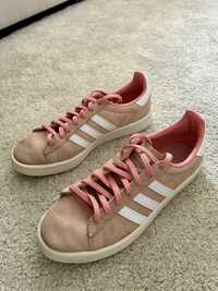 Tenis Adidas Gazelle rosa clarinho