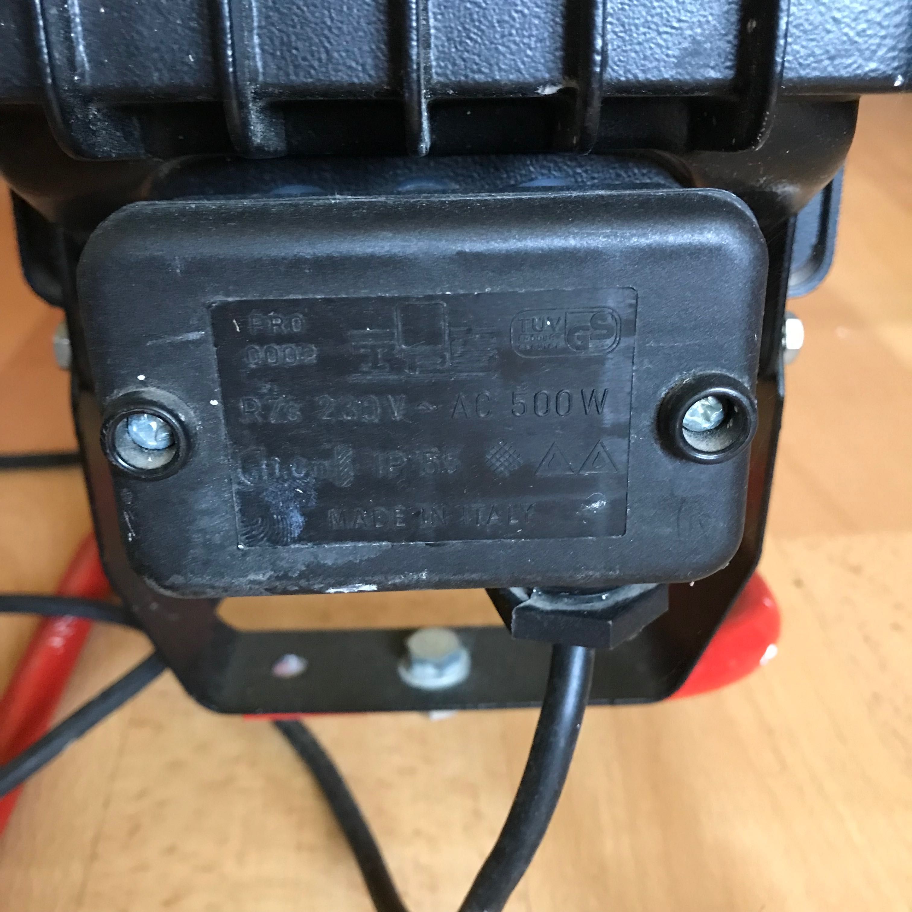 Reflektor 500 W made in Italy