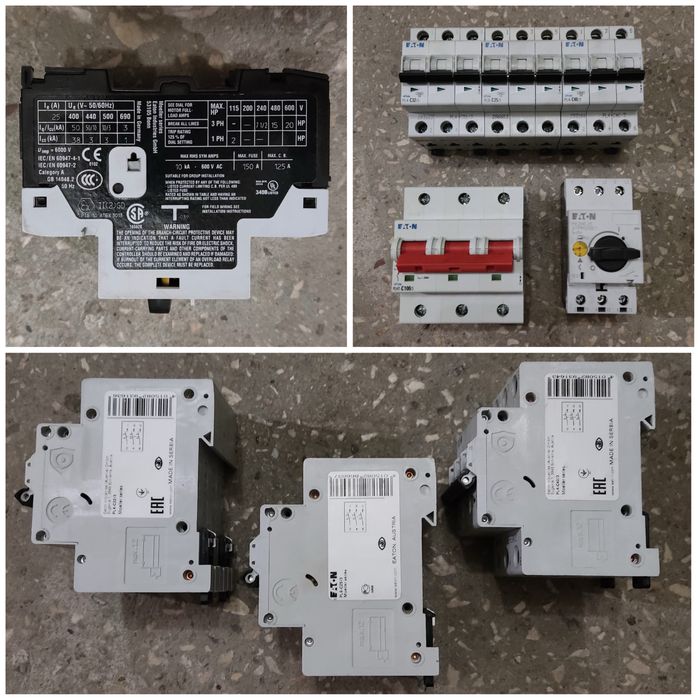 Автоматичний вимикач. Реле максимального струму