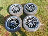 Felgi aluminiowe chrom 18 cali 9j 5x114.3 XXR wheels Ford Mustang V