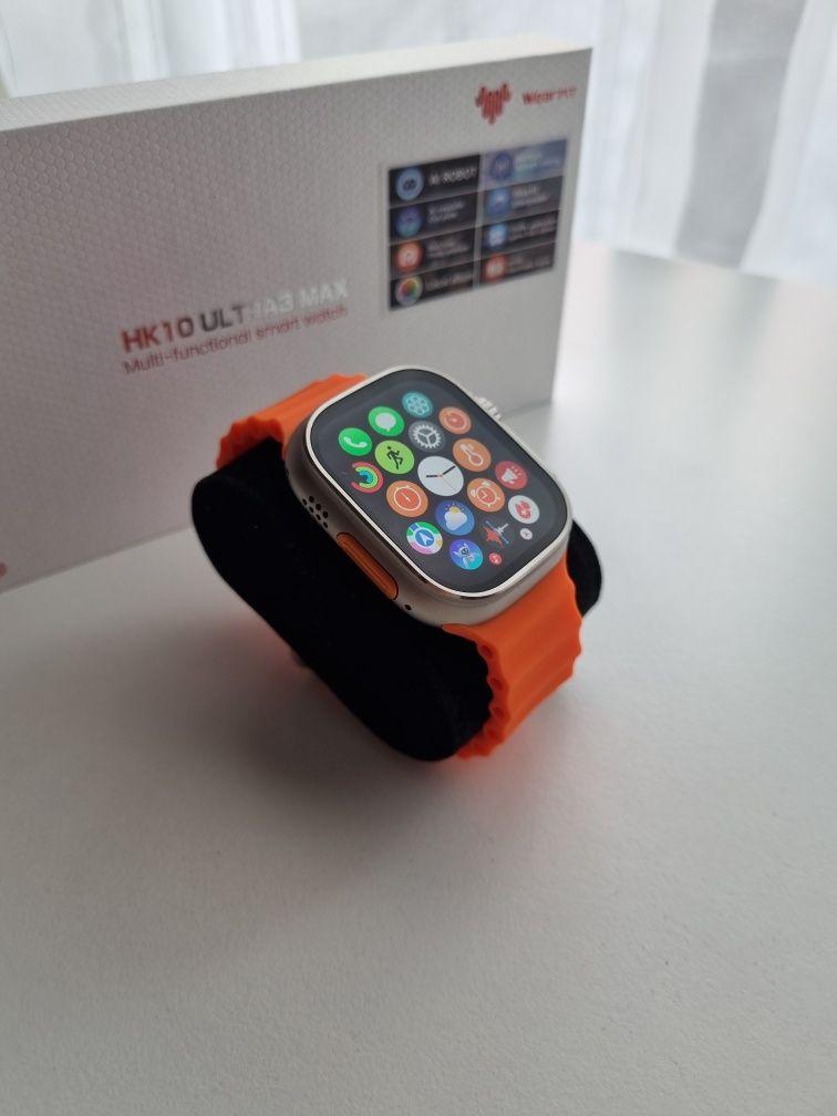 Smartwatch HK10 Ultra 3 Max zestaw z ładowarką