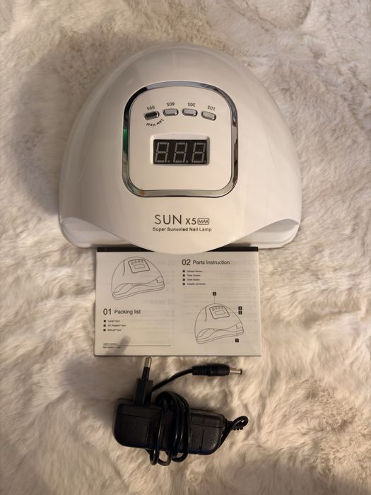 Lampa do paznokci SUN X5 MAX – jak nowa!