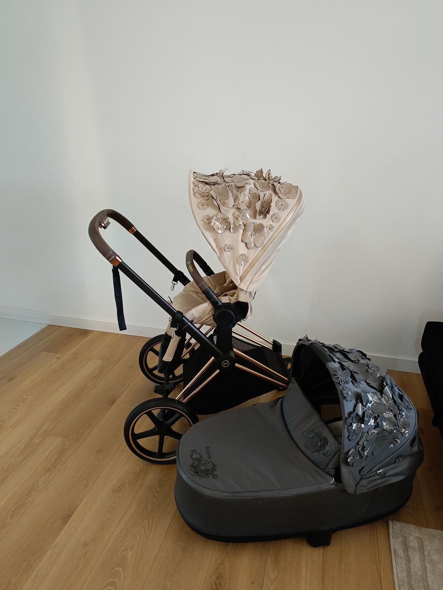 Wózek cybex priam Simply flowers zestaw