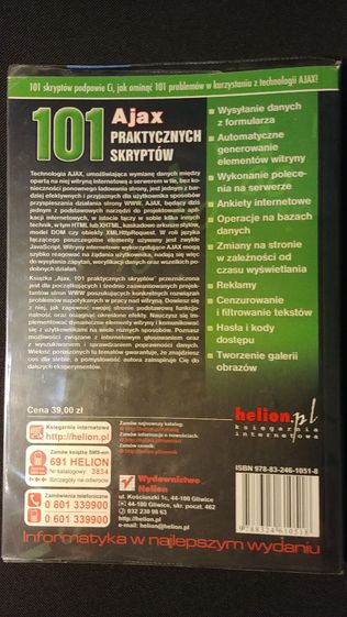 101 Praktycznych skryptów PHP & Ajax, Marcin Lis