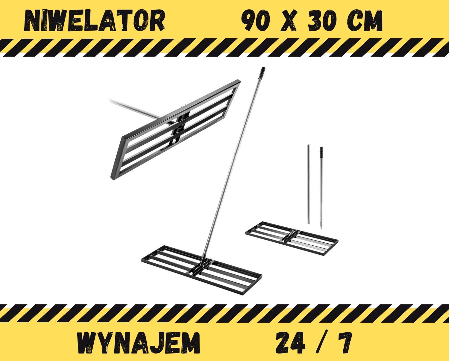 Niwelator / Walec ogrodowy / Siewnik