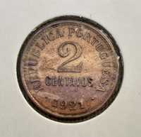Moeda 2 centavos 1921
