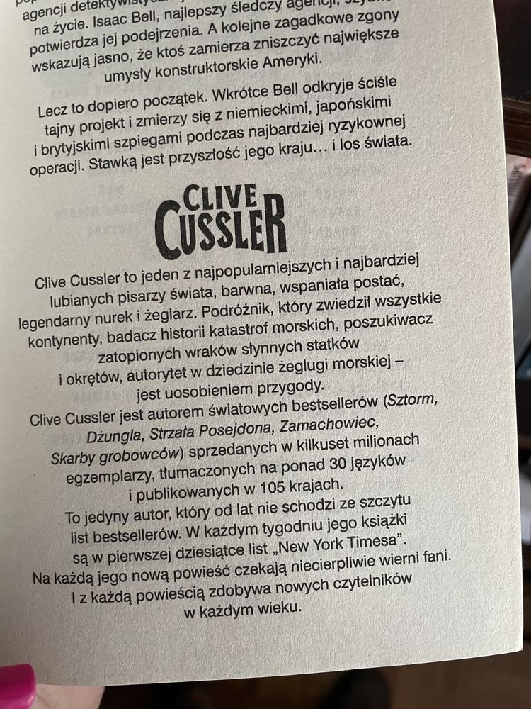 Kolekcja książek Clive Cussler - 30 szt.