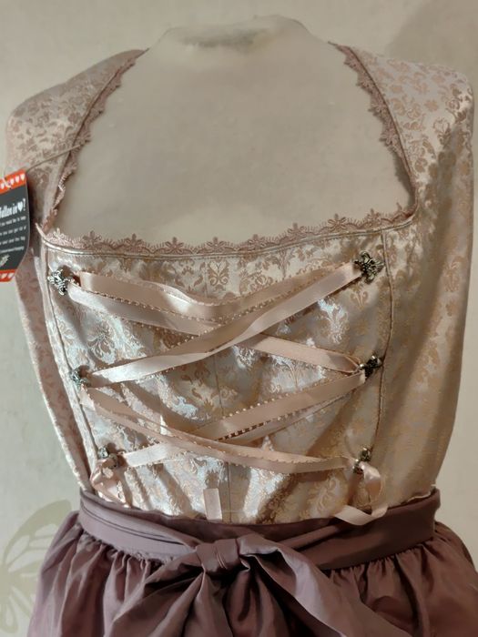 Piękny strój ludowy folklorystyczny folk biesiada Oktoberfest roz 48