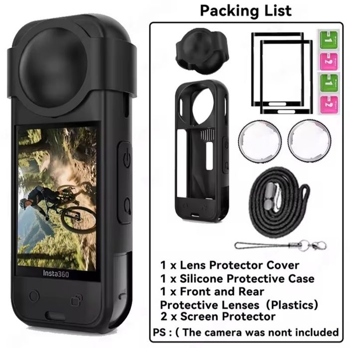 Insta 360 X5 kit proteção