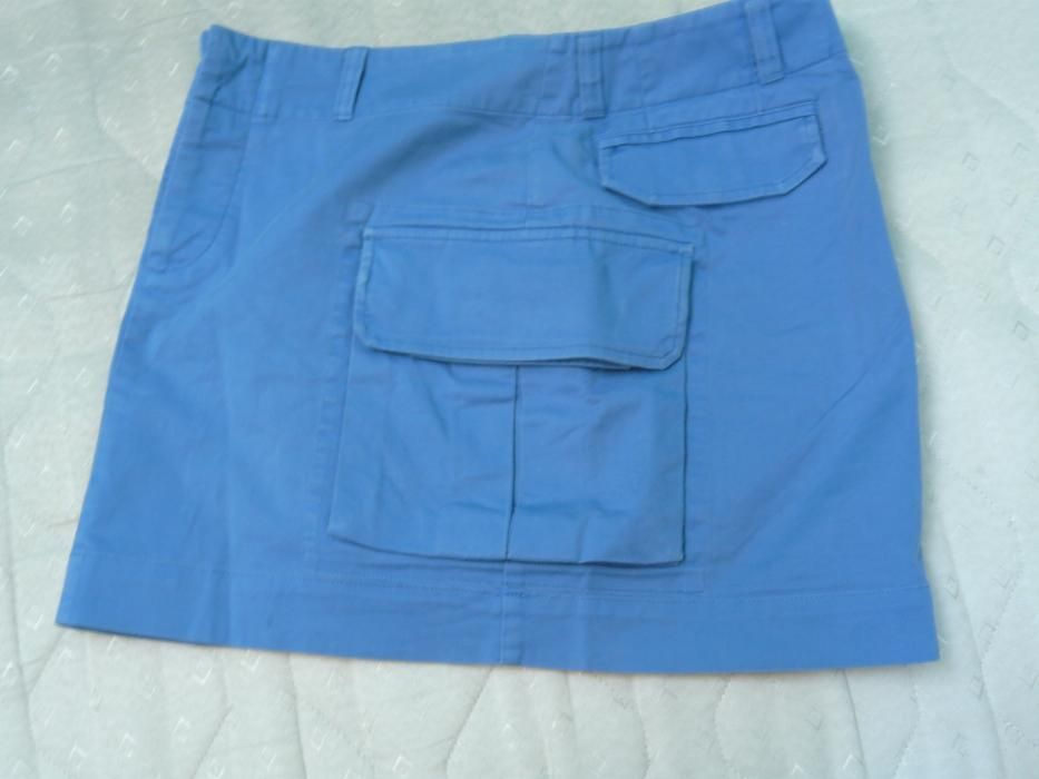Ralph Lauren Sport spodnica bawelna niebieska biodrowka