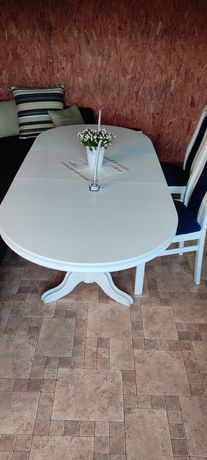 Stół prowansalski + 4 krzesła
