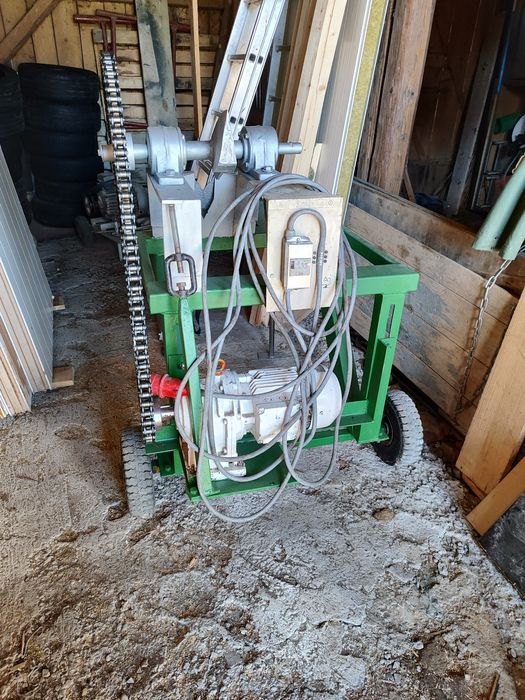 Elektryczny rębak łuparka do drzewa 2.2kw