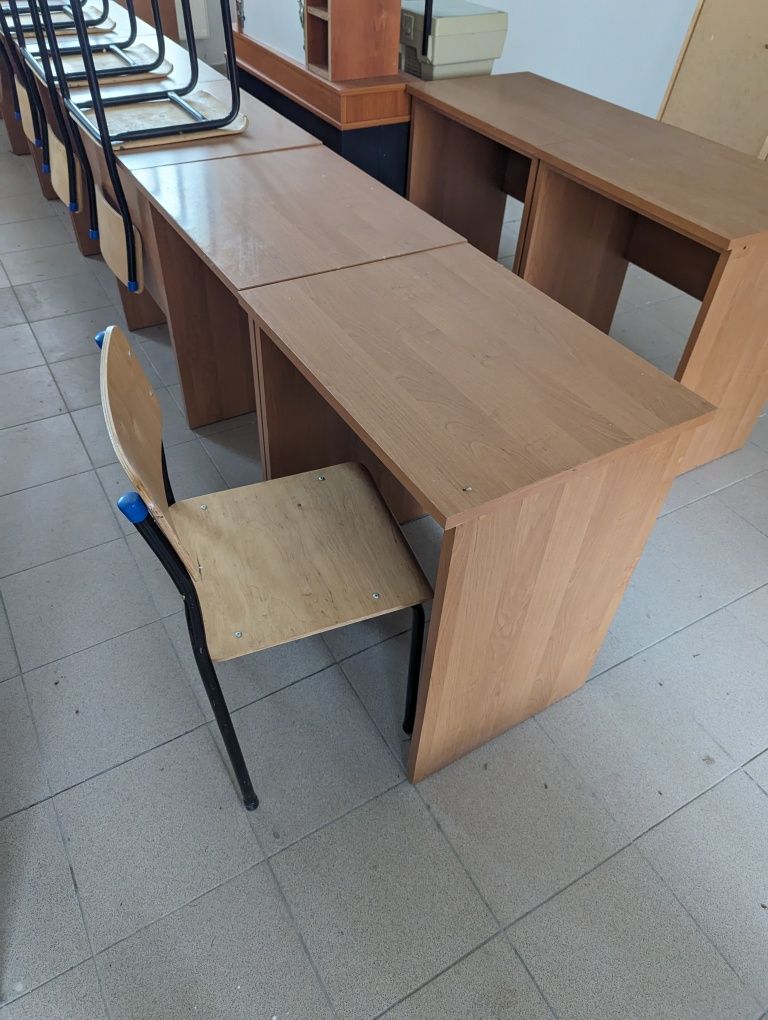 Komplety ławka jednoosobowa wraz z krzesłem