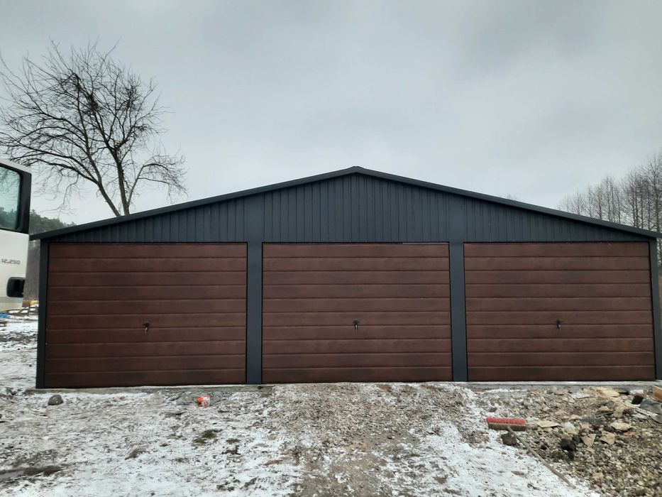 Garaże blaszane żnin i okolice Blaszaki kojce garaż garaż metalowy