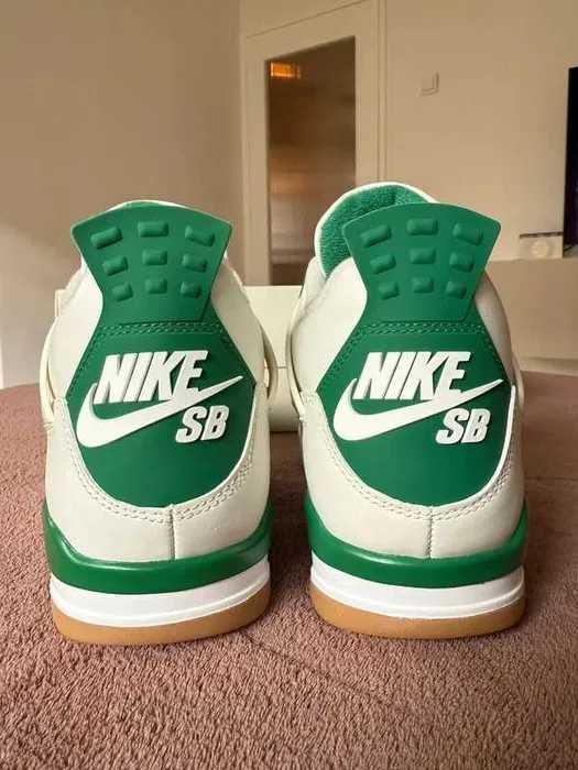 Buty damskie Trampk Jordan 4 Retro zielony R.45