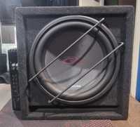 Subwoofer Alpine + wzmacniacz crunch