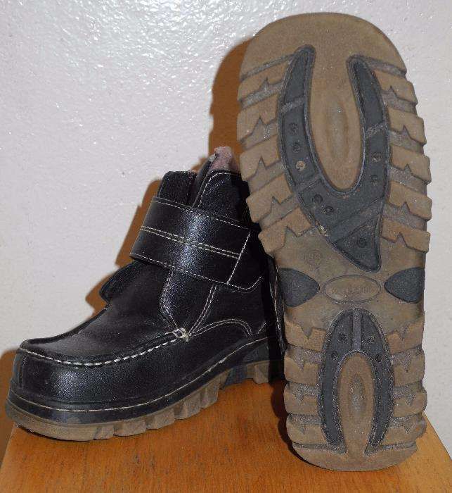 Шкіряні хлопчачі черевики (зимові)