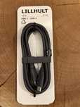 LILLHULT USB-C na USB-C, ciemnoszary, 1.5 m