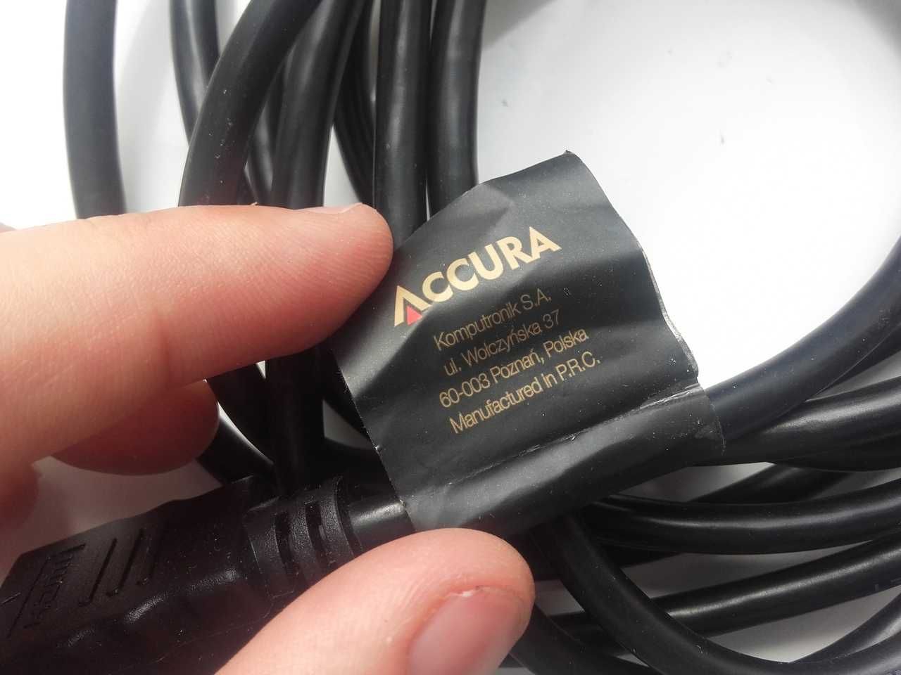 Kabel HDMI - HDMI, Accura Komputronik, 300cm, 3m, High speed + int, uż