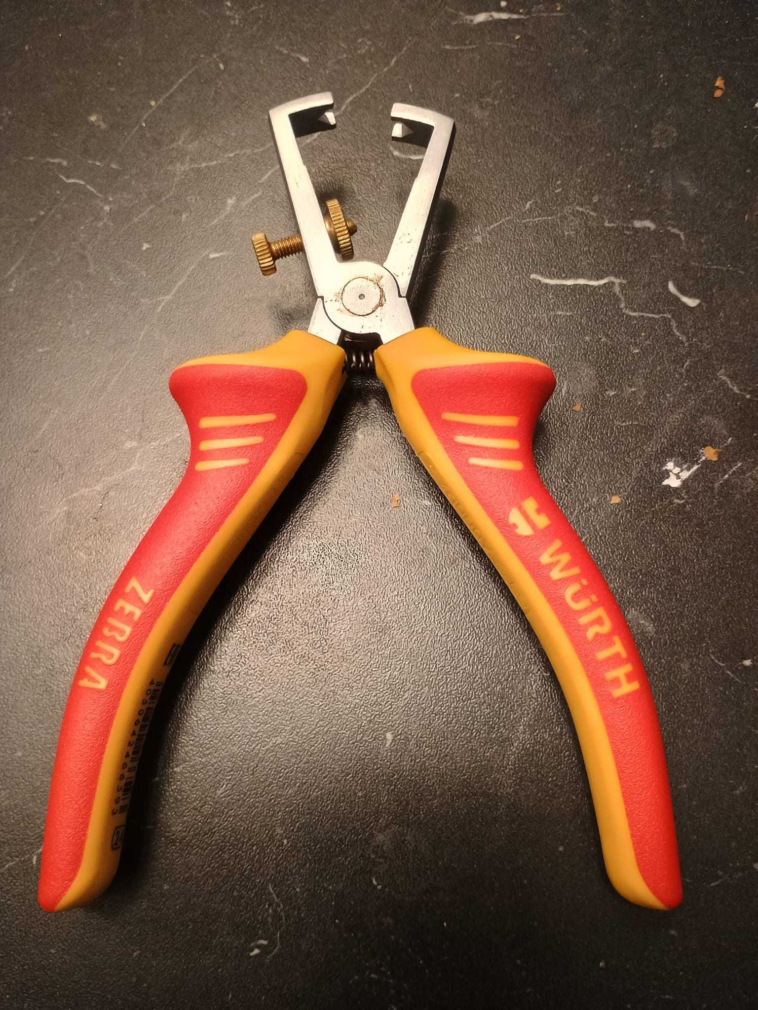 SZCZYPCE WURTH do ściągania izolacji 160mm